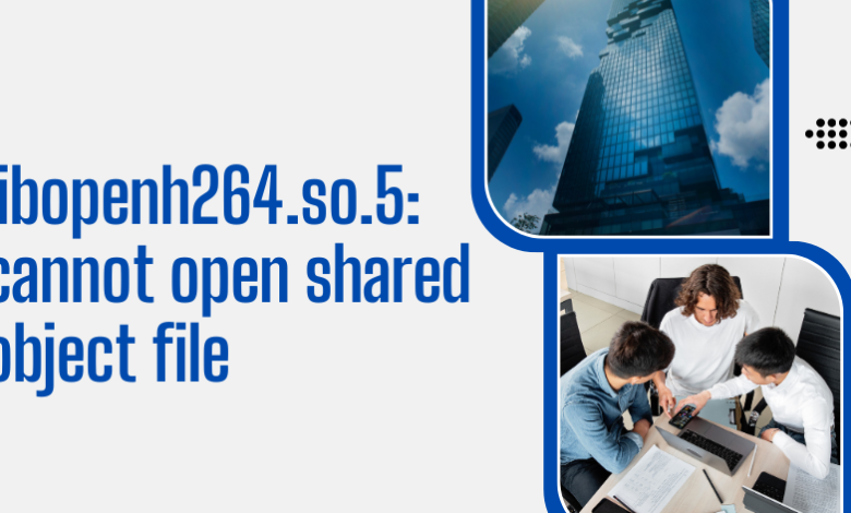 libopenh264.so.5: cannot open shared object file